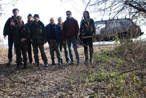 Оперативная группа Киевского эколого-культурного центра в рейде по борьбе с браконьерством Оперативная группа Киевского эколого-культурного центра в рейде по борьбе с браконьерством